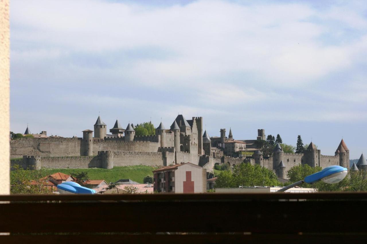 Le Balcon Sur La Cite Apartment Carcassone Exterior photo